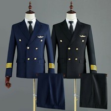 Mens Airline Captain Suit