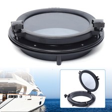 8" Marine Round Porthole Window Boat Hatch Portlights Window Yacht RV Port Hole