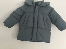 Zara green puffer jacket 18-24 mths