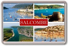 FRIDGE MAGNET - SALCOMBE -