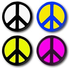 Peace Symbol  1" / 25mm Button Badge (Various Colours)- Ban the Bomb, CND logo