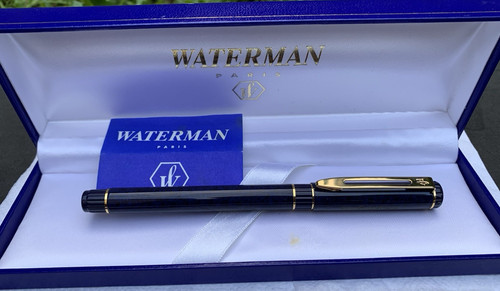 Waterman fountain pen blue - fountain,