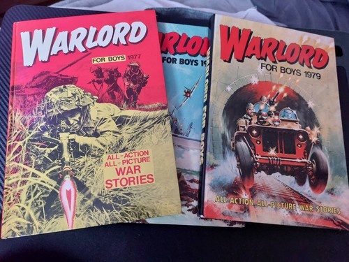 Warlord for boys annuals - warlord,