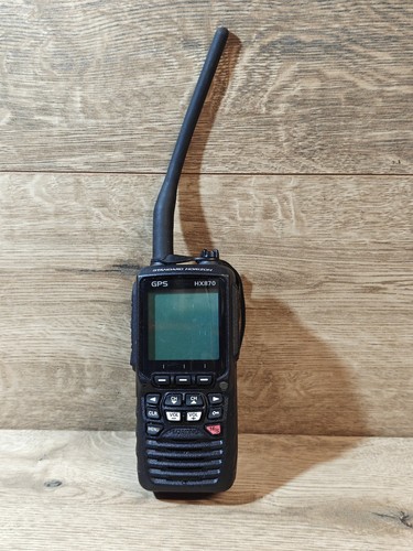 Standard horizon hx870e - horizon, hand