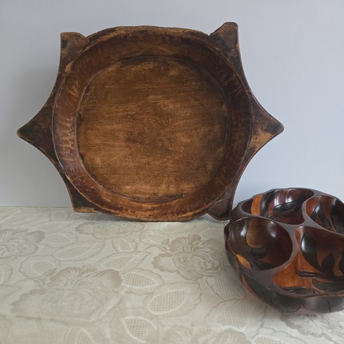Antique wooden dough kneading - antique,