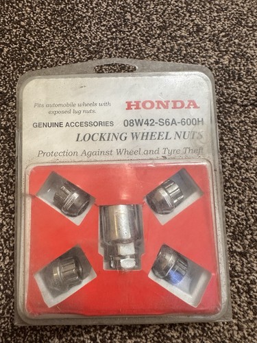 Honda locking wheel nuts - honda,