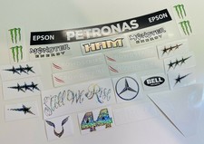 Motorsport Helmet Stickers F 1