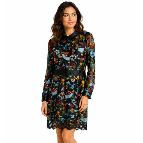 Kaimilan floral embroidered - kaimilan,