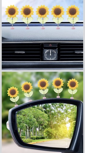 10pcs sunflower bobblehead - sunflower,