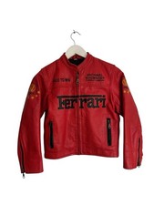 Vintage Ferrari Leather Jacket