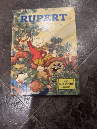 Vintage rupert the - rupert, bear
