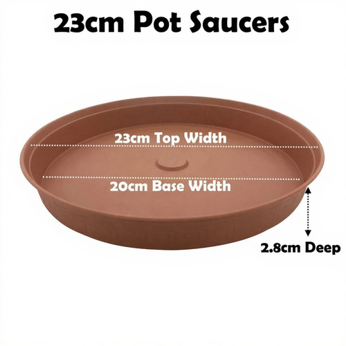 23cm plant pot saucer - plant, drip