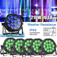 10x IP65 Waterproof LED Par