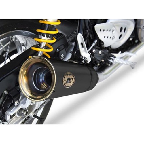 Zard black titanium exhausts - titanium,