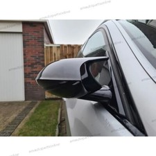 🏅Black Wing Mirror Cover Cap For BMW E81 E82 E87 E90 E91 E92 E93 PRE-LCI M3 UK