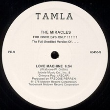 THE MIRACLES '' LOVE MACHINE " NEW 12 DANCE DISCO SOUL FUNK BOOGIE RE-ISSUE
