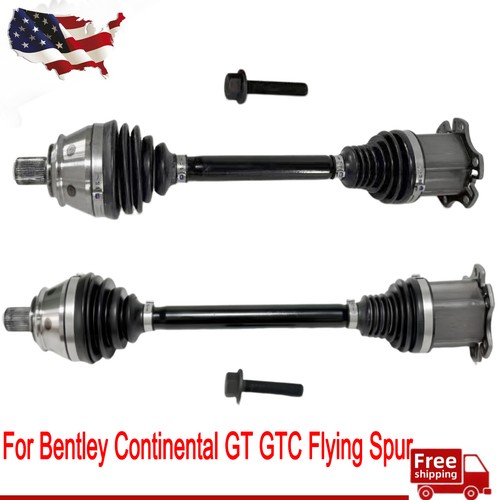 Front axle drive shafts for - axle,