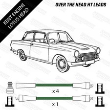 Lotus Twin Cam HT Leads Green