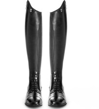 Tredstep Medici II Leather Horse Riding Field Country Boots Black UK Shoe 6