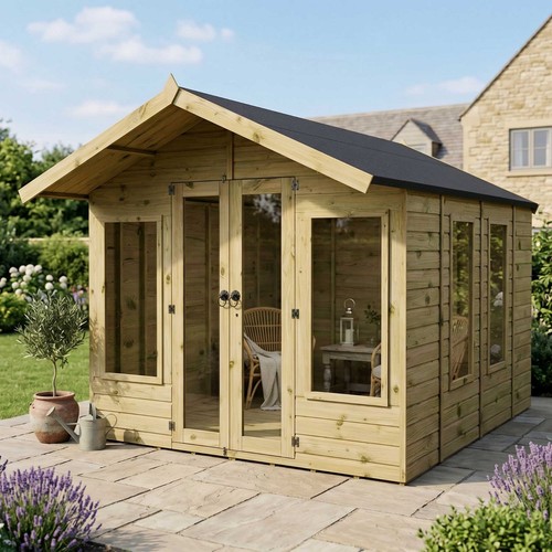 Wooden summerhouse - 8,