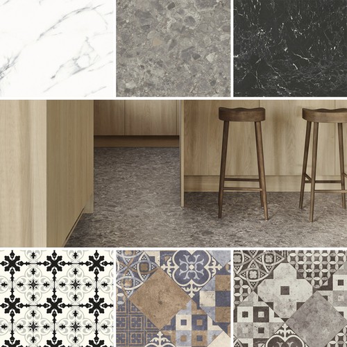 Samples stone effect matisse - -,