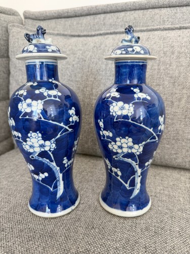 Pair chinese blue and - pair,