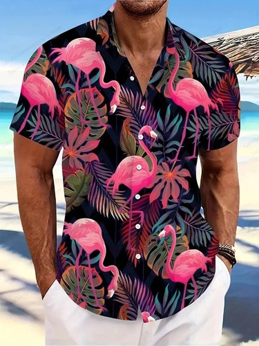 Men women flamingo - men, print