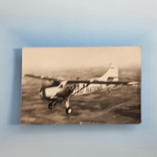 Commercial aircraft postcard - commercial,