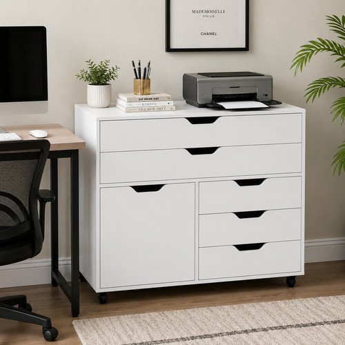 Mobile filing cabinet drawer - cabinet, 5