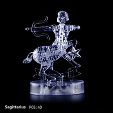 3D Crystal Puzzle Jigsaw Clear