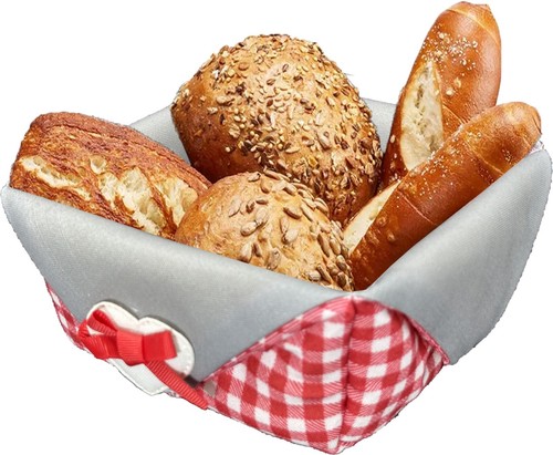 Bread rack basket padded - , with