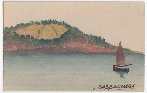 Devon babbacombe handpainted - babbacombe,