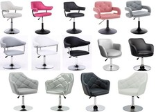 Plush salon chairs - salon,