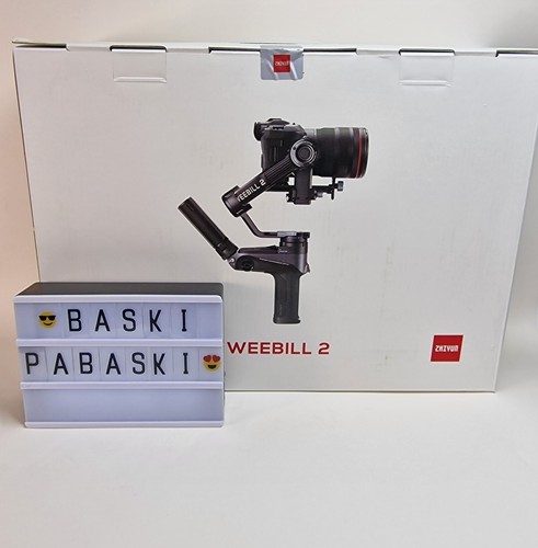 Zhiyun weebill 3 - 2, 3-axis