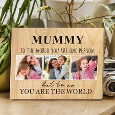 Personalised Wooden Photo