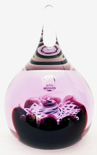 Caithness vintage Saracen R70770 glass paperweight