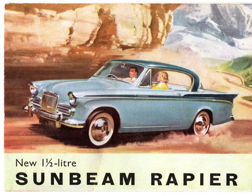 Sunbeam rapier series - sunbeam, ii