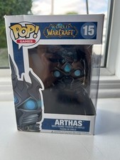 Funko Pop Games World of Warcraft #15 Arthas Vaulted Vinyl Figure