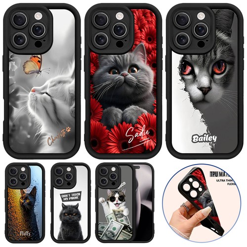 Funny cat custom phone case - custom,