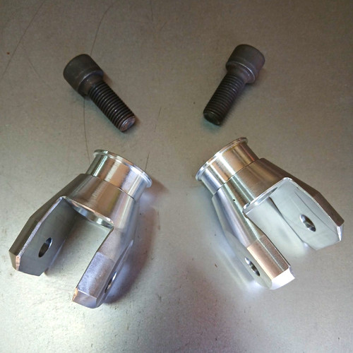Aluminium rack clevis morris - aluminium,