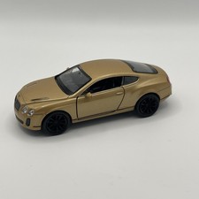 Welly Model Car Gold 1:36 Scale Bentley Continental GT Toy Car Diecast Model #W