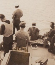 1940s-50s Group Men Fishing