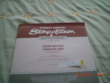 (51). REDUCED-S.G.–G.B. UNUSED WINDSOR COMPLETE SUPPLEMENT PAGES 2000.