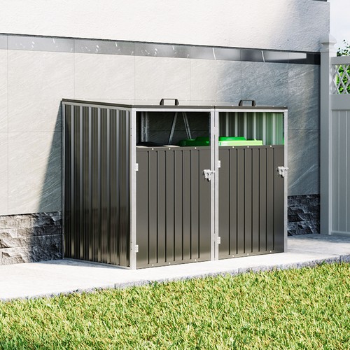 Lockable storage shed double - storage,