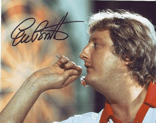 Eric bristow signed photograph - bristow,
