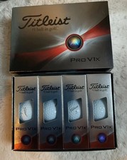 1 DOZEN TITLEIST PRO V 1 X GOLF BALLS  BRAND NEW AND BOXED.