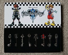 Kingdom Hearts Keyblade Pendant Necklace Set Of 8 Boxset Collection New
