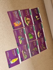 Read Write Inc phonics Purple Ditty book by Ruth Miskin. Set of 10 in colour