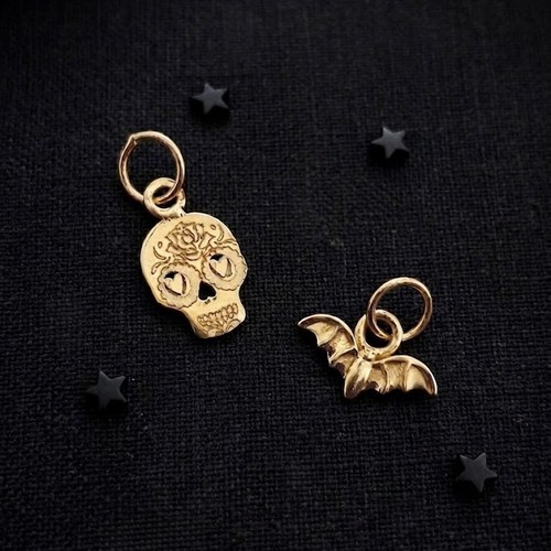 14k solid gold halloween - solid,