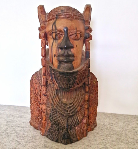Hand carved wooden - hand, african